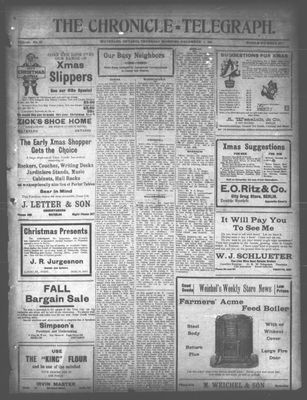 The Chronicle Telegraph (190101), 7 Dec 1911