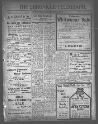 The Chronicle Telegraph (190101), 1 Feb 1912