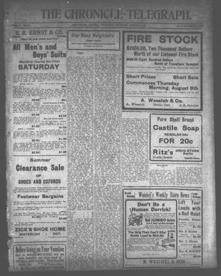 The Chronicle Telegraph (190101), 8 Aug 1912