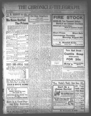 The Chronicle Telegraph (190101), 15 Aug 1912