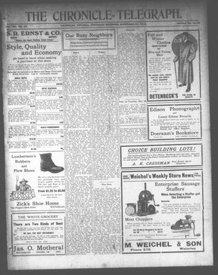 The Chronicle Telegraph (190101), 21 Nov 1912