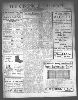 The Chronicle Telegraph (190101), 28 Nov 1912