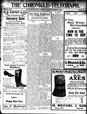 The Chronicle Telegraph (190101), 9 Jan 1913