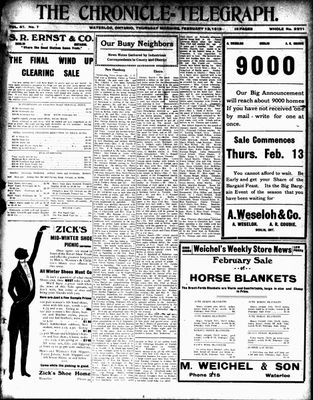 The Chronicle Telegraph (190101), 13 Feb 1913