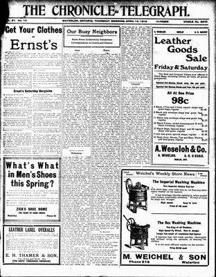 The Chronicle Telegraph (190101), 10 Apr 1913