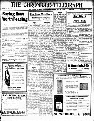 The Chronicle Telegraph (190101), 15 May 1913