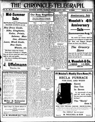 The Chronicle Telegraph (190101), 31 Jul 1913