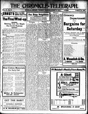 The Chronicle Telegraph (190101), 21 Aug 1913