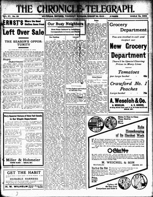 The Chronicle Telegraph (190101), 28 Aug 1913