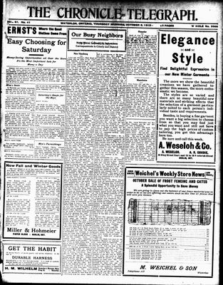 The Chronicle Telegraph (190101), 9 Oct 1913