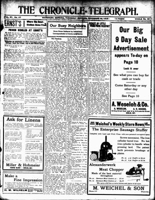 The Chronicle Telegraph (190101), 20 Nov 1913