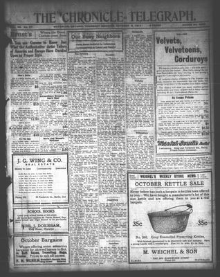 The Chronicle Telegraph (190101), 8 Oct 1914