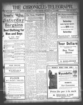 The Chronicle Telegraph (190101), 23 Sep 1915