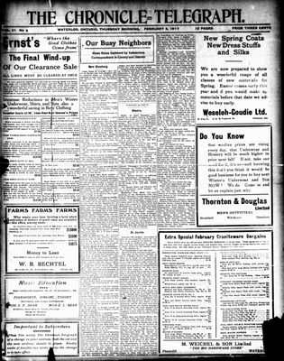 The Chronicle Telegraph (190101), 8 Feb 1917