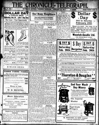 The Chronicle Telegraph (190101), 22 Feb 1917