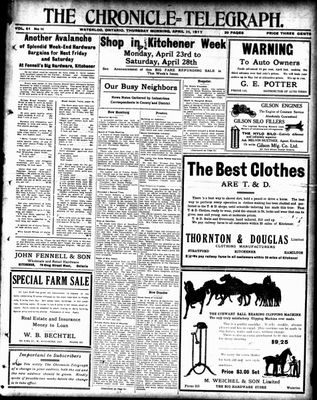 The Chronicle Telegraph (190101), 19 Apr 1917