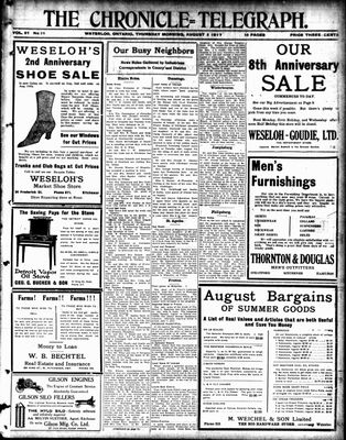 The Chronicle Telegraph (190101), 2 Aug 1917