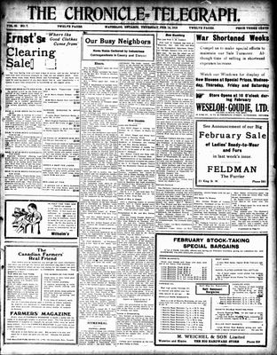 The Chronicle Telegraph (190101), 14 Feb 1918