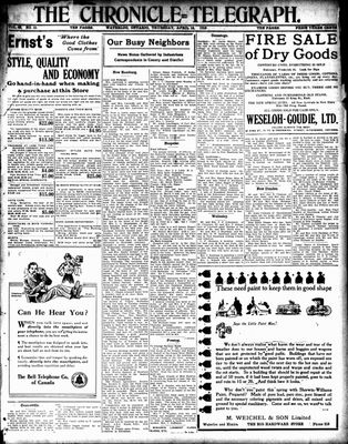 The Chronicle Telegraph (190101), 18 Apr 1918