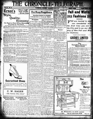 The Chronicle Telegraph (190101), 17 Oct 1918