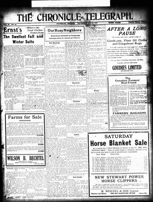 The Chronicle Telegraph (190101), 31 Oct 1918