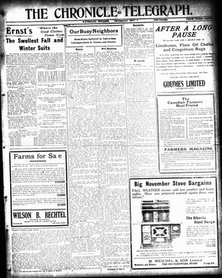 The Chronicle Telegraph (190101), 7 Nov 1918