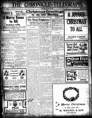 The Chronicle Telegraph (190101), 25 Dec 1919