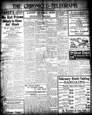 The Chronicle Telegraph (190101), 16 Feb 1922