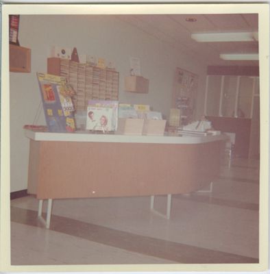 George Kadwell Record Store Counter