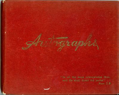 Anita Bergen's Autograph Book