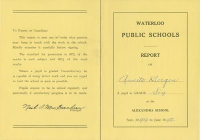 Alexandra School Report Card