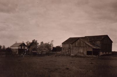 Farmhouse and Barn on University Ave.