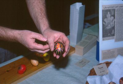 Waterloo County Farmers' Market, Painted Ukrainian Eggs