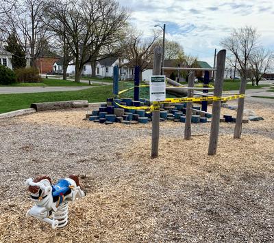 Gildner Green Playground Closed, Kitchener