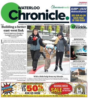 Waterloo Chronicle, 5 Jan 2017