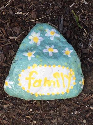 Painted Rocks at University Gates Long Term Care, Waterloo