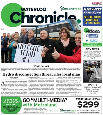 Waterloo Chronicle, 2 Mar 2017