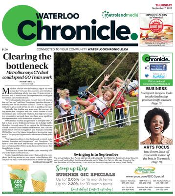 Waterloo Chronicle, 7 Sep 2017