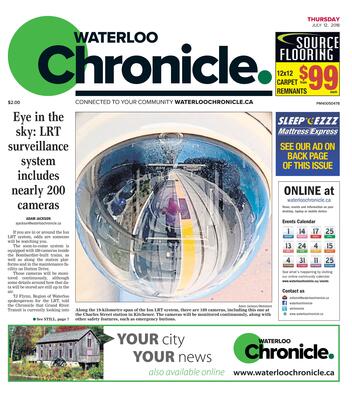 Waterloo Chronicle, 12 Jul 2018