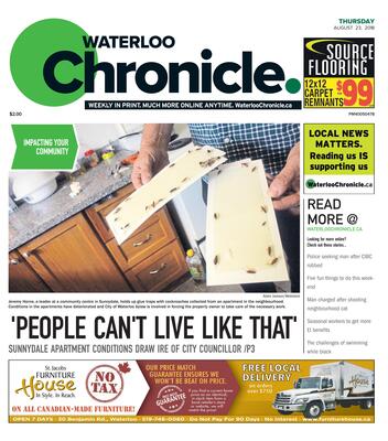 Waterloo Chronicle, 23 Aug 2018