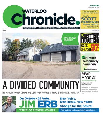 Waterloo Chronicle, 18 Oct 2018