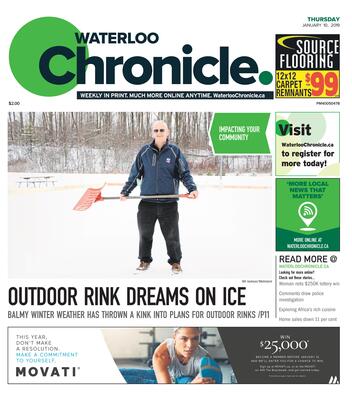 Waterloo Chronicle, 10 Jan 2019