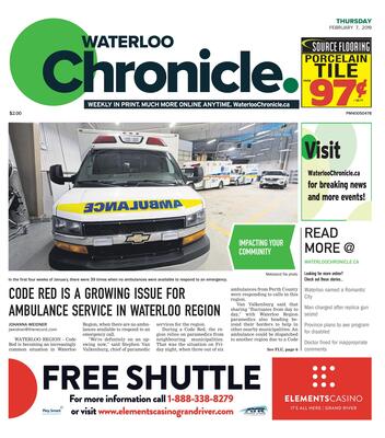 Waterloo Chronicle, 7 Feb 2019