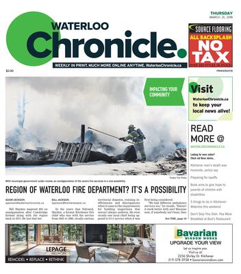 Waterloo Chronicle, 21 Mar 2019