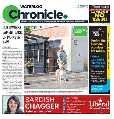 Waterloo Chronicle, 3 Oct 2019