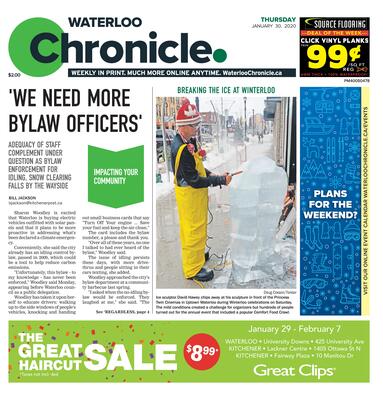 Waterloo Chronicle, 30 Jan 2020