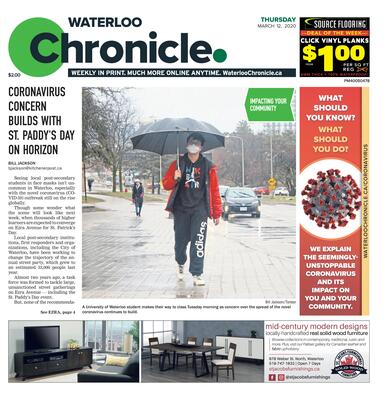 Waterloo Chronicle, 12 Mar 2020