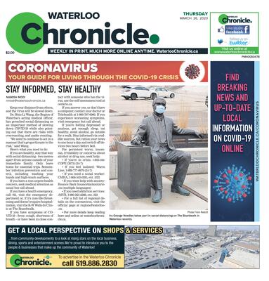 Waterloo Chronicle, 26 Mar 2020