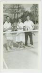 Tennis Players on Benton Street Tennis Court