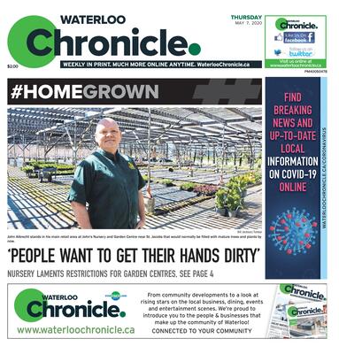 Waterloo Chronicle, 7 May 2020